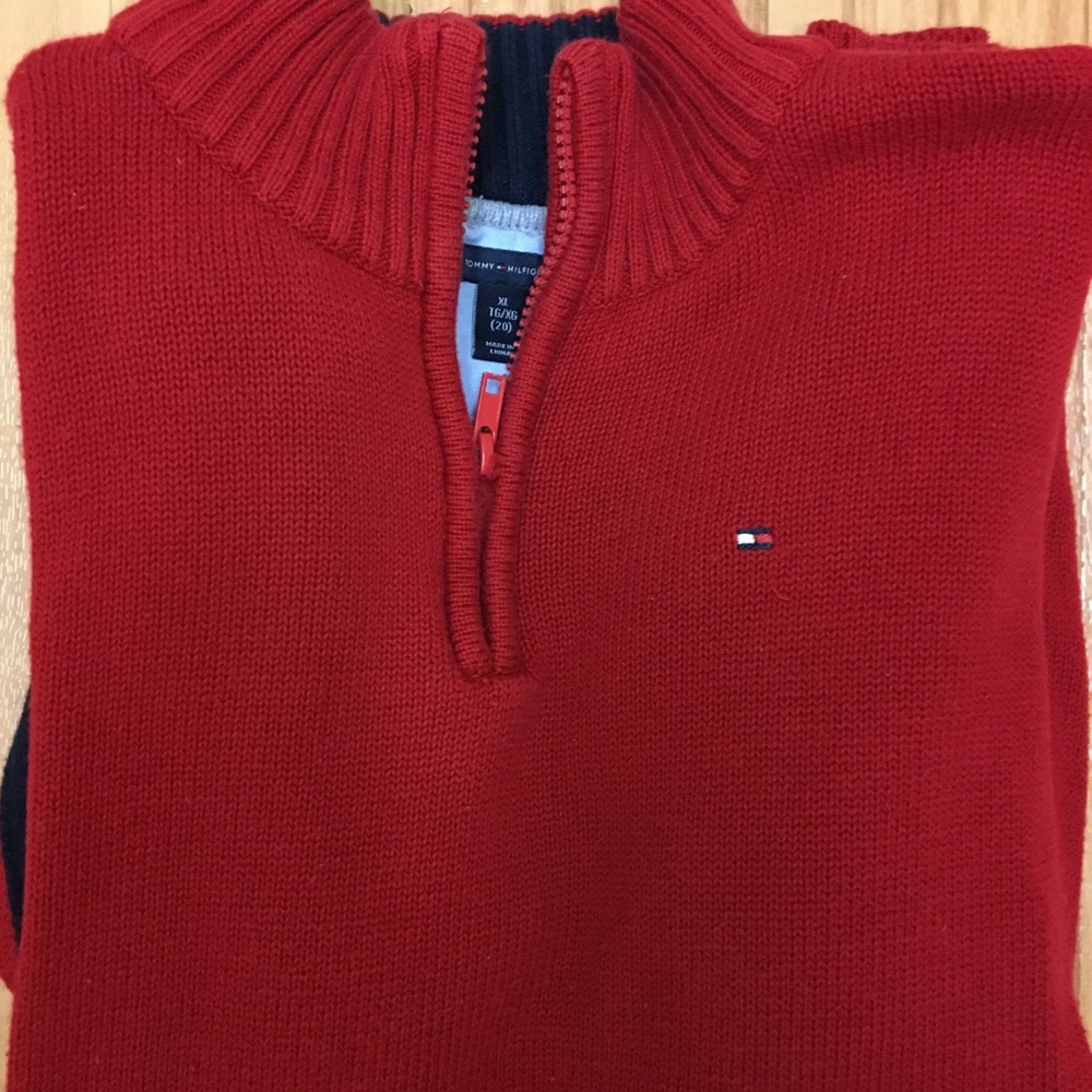 Tommy Hillfiger Quarter Zip Sweater